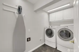 Downstairs Laundry room