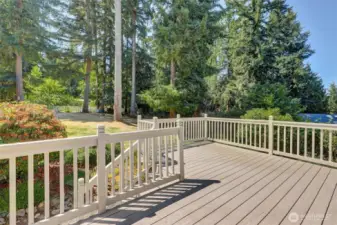 Back porch off the dinning area.