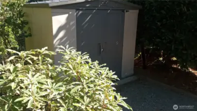 2nd storage shed that stays with the house.