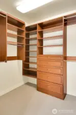 Large walk-in closet