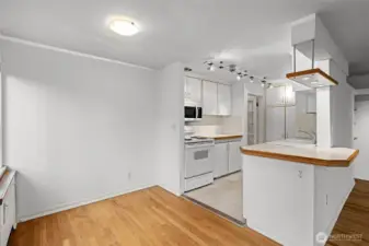 Open floor plan- perfect for entertaining.