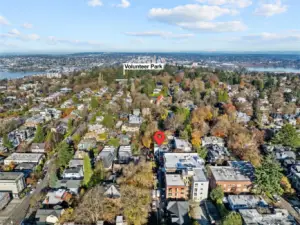 Prime location near Volunteer Park, perfect for outdoor activities and strolls