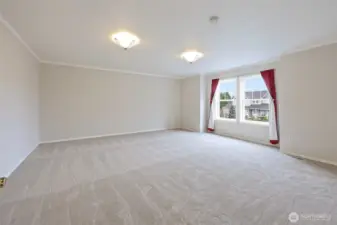 Check out this bonus room!! Full of possibilities and with room for all your needs. Perhaps a media room, play room, hobby room..? What do you envision here?