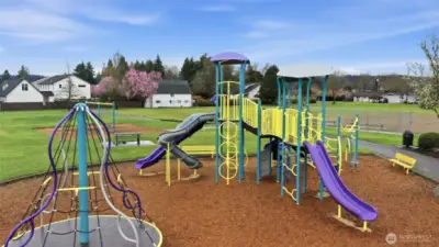 Sam Peach Park. Just a short walk away!