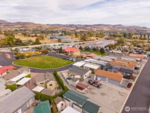 Aerial shot of Vista De Lago
