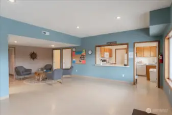 Clubhouse common event space