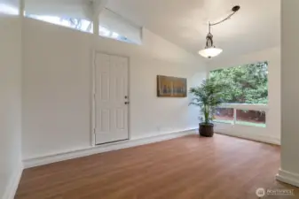 Family Room with second fireplace.