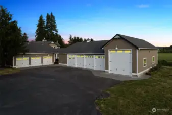Garage #1 and # 2.
