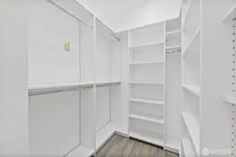 Walk-in Closet with Built-Ins