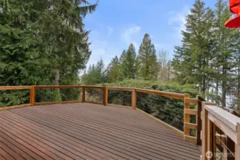 Deck recently re-painted. Paint in Picture is photoshopped