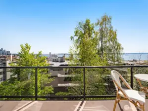 Views from deck off main living area