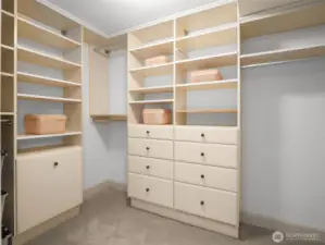 2nd bedroom suite walk-in closet