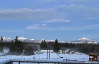 Another stunning east facing mountain view shot during the winter