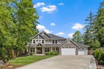 Welcome to this custom built home in Snohomish!
