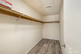 Owners Suite walk-in closet