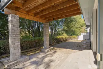 Covered patio