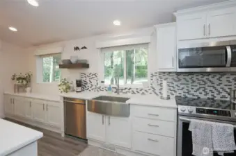 Kitchen Sink & Window