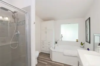 Primary Bathroom Walk in Shower