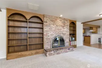 Gas fireplace