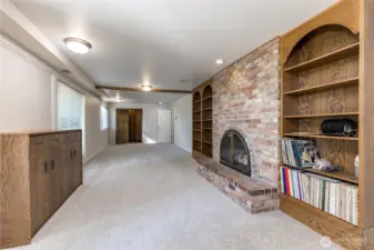 Brand new carpets in the basement