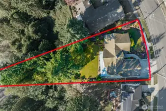Approximate property lines
