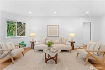 Space can be used as a MIL or just for entertaining with full kitchen, additional laundry room and bathroom