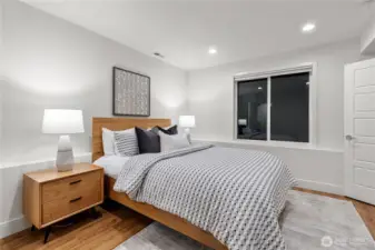 Bedroom on on first floor