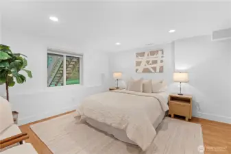 Bonus room in the fully finished basement