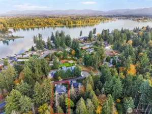 Over a half acre lot backed to a greenbelt for maximum privacy. Lines are approximate