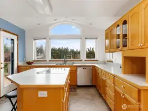 Plenty of natural light in this kitchen!