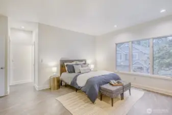 Light & Bright Primary suite.