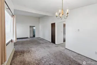 dining open to living