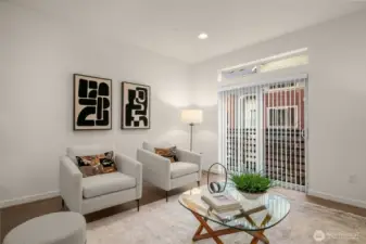 Main living area (staged)