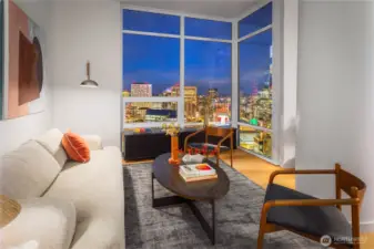 Living Area (Evening)