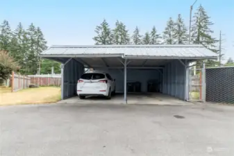 Two car carport