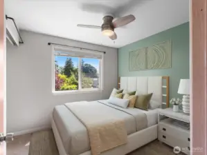 2nd bedroom on main floor