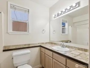 Full bath downstairs makes this a great multi-generational opportunity or private space for houseguests