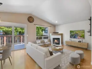 Open concept allows for easy hosting & entertaining
