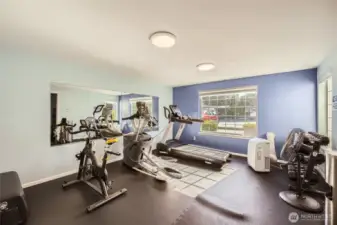 Includes workout room in cabana.. cancel your gym membership