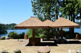Sunset Beach picnic shelter