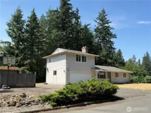 Spacious lot with so many possibilities.