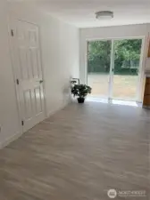 Dining room off kitchen and livingroom