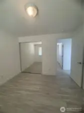 Bedroom off bathroom