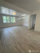 Primary bedroom with extra space for dancing lol