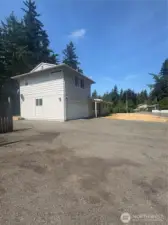 Extra parking area