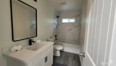 Main Bathroom  Virtually Staged