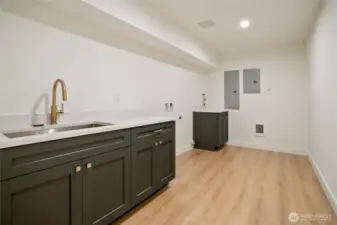 2nd laundry room lower level