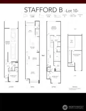 Actual home floor plan
