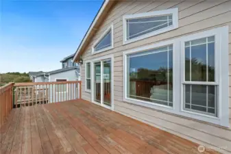 Tons of windows for natural light