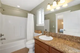 Upstairs full bath